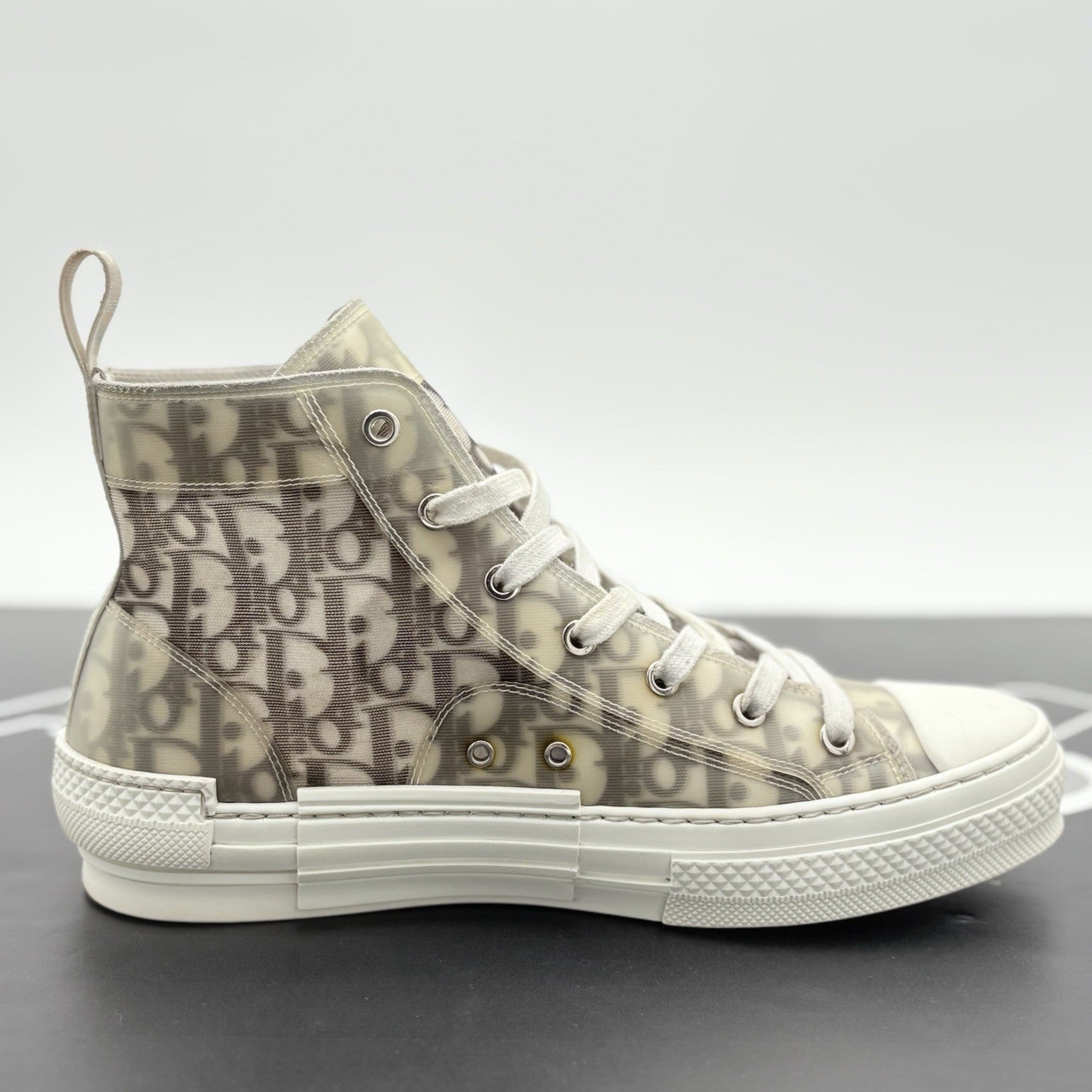 Size 41 (8 US) - Dior B23 Oblique High ' Beige ' | GOOD CONDITION!
