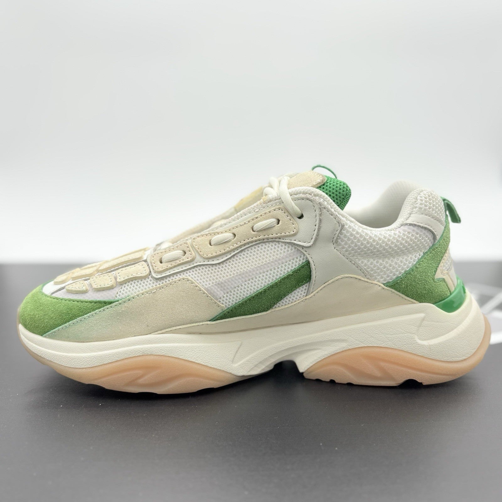 Size 45 (12 US) - Amiri Bone Runner ' Tennis Green ' | SUPER CLEAN!