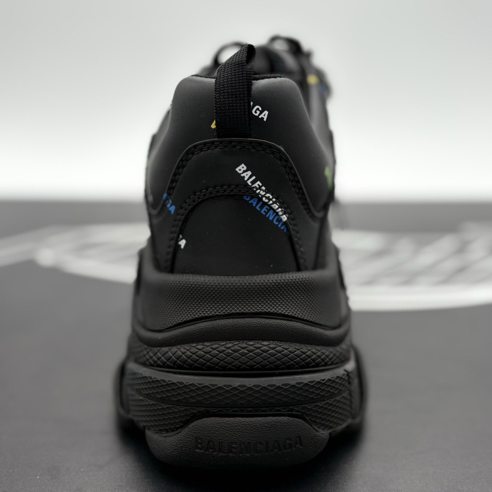 Size 45 (12 US) - Balenciaga Triple S ' All Over Logo ' | BRAND NEW!
