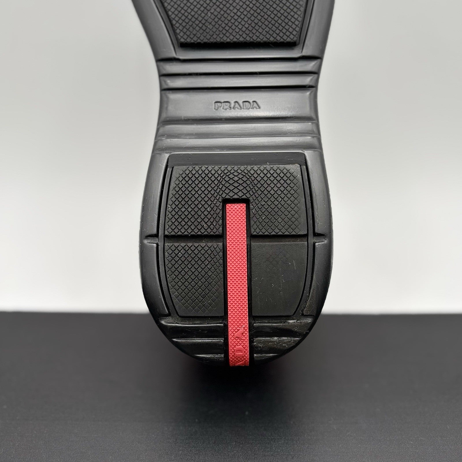Size 11 UK (12 US) Prada Americas Cup ' Navy Red ' | GREAT CONDITION!