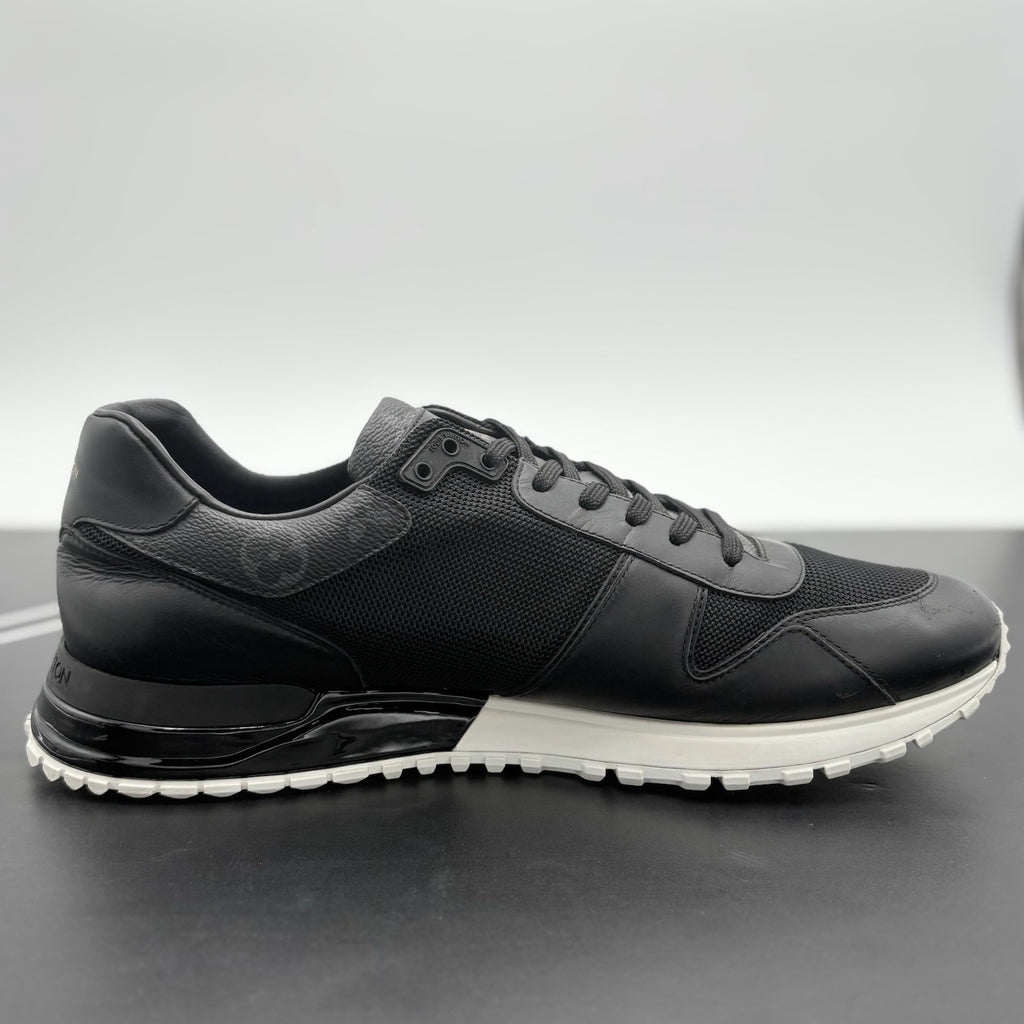 Size 9.5 LV (10.5-11 US) Louis Vuitton Run Away ' Black White ' | GOOD CONDITION