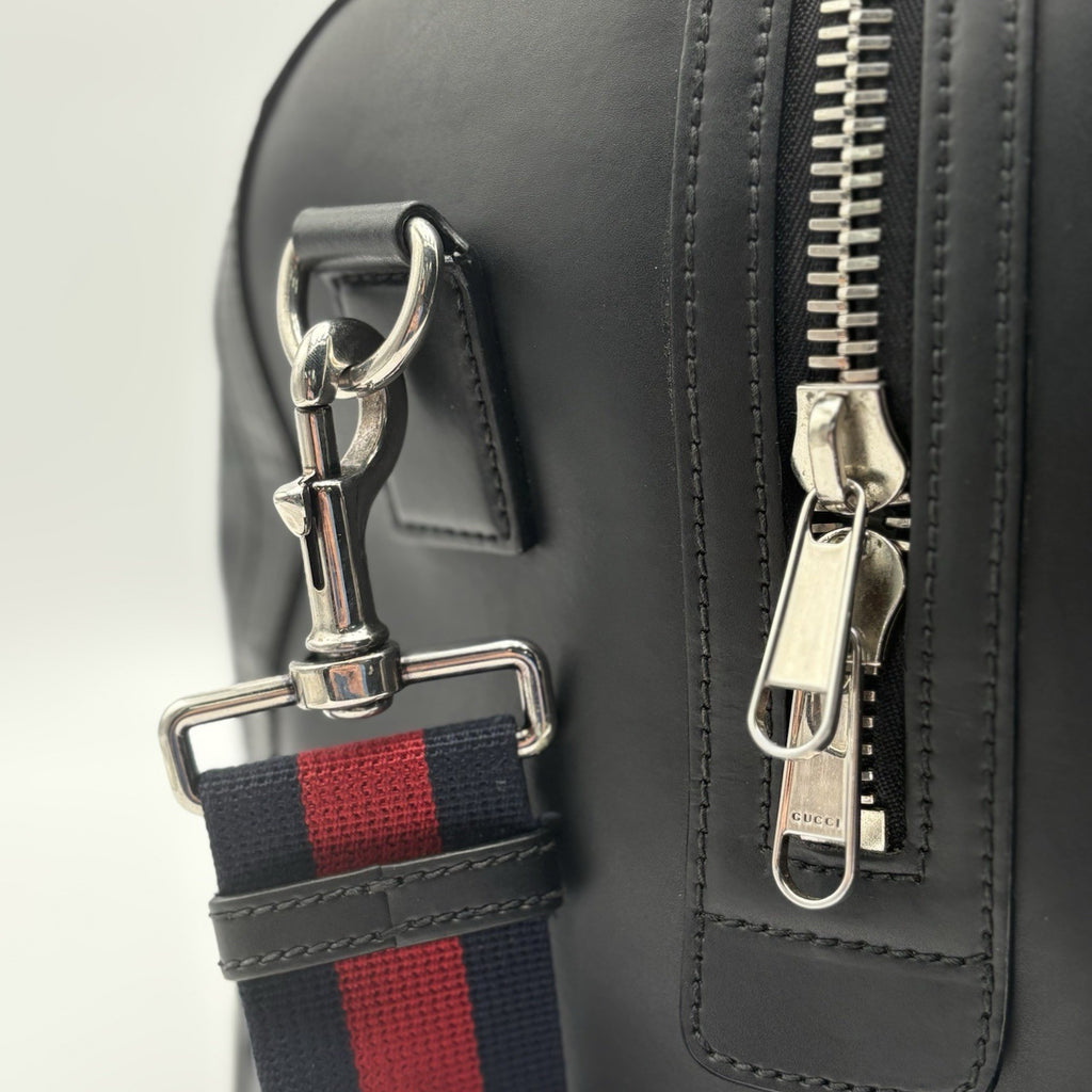 Gucci Carry On Large Duffle Bag ' Gg Supreme - Black ' | GREAT CONDITION!
