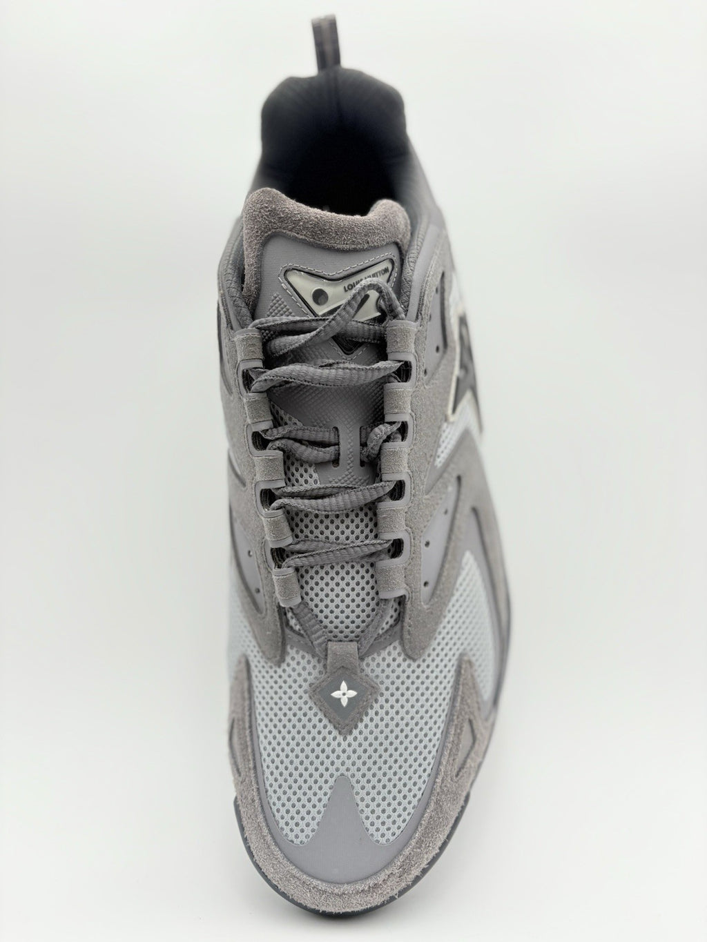 Size 12 LV (13-13:5 US) Louis Vuitton Tactic Runner ' Grey ' | SUPER CLEAN!