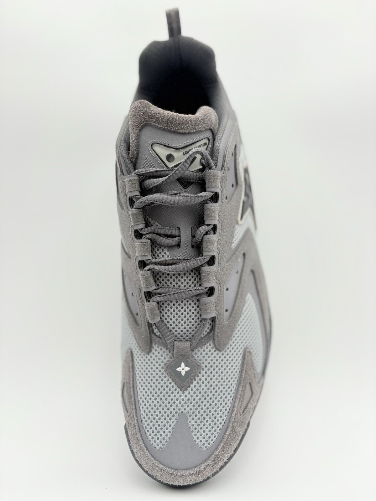 Size 12 LV (13-13:5 US) Louis Vuitton Tactic Runner ' Grey ' | SUPER CLEAN!