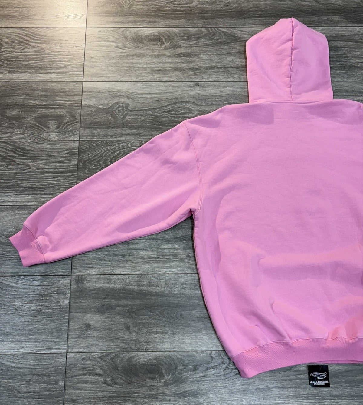 Size Small - Balenciaga Embroidered Logo Hoodie ' Pink '