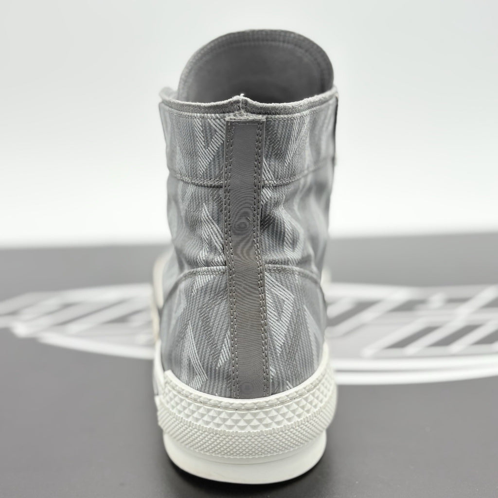 Size 45 (12 US) - Dior B23 High CD Diamond ' Grey White ' | GOOD CONDITION!