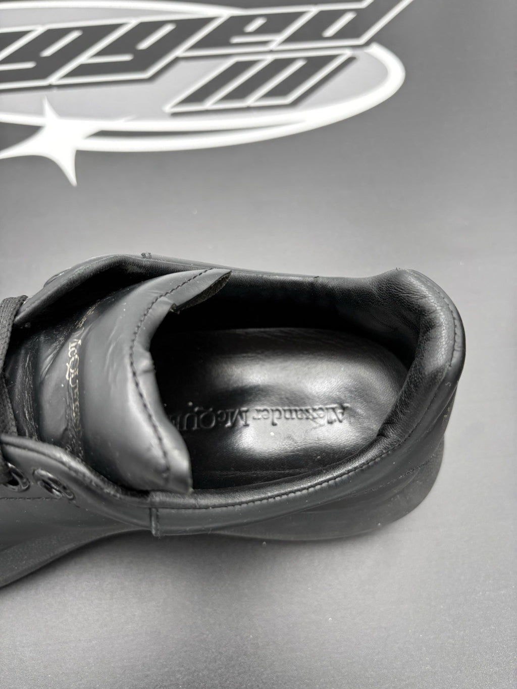 Size 41 (8 US) - Alexander McQueen Oversized ' Black '