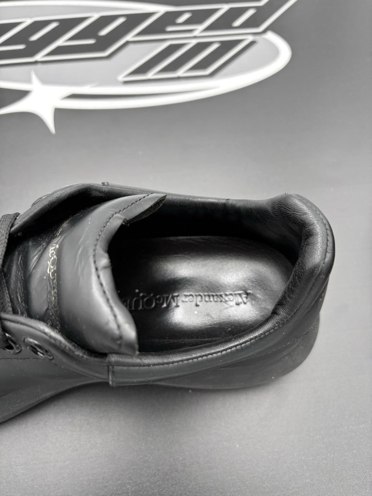 Size 41 (8 US) - Alexander McQueen Oversized ' Black '