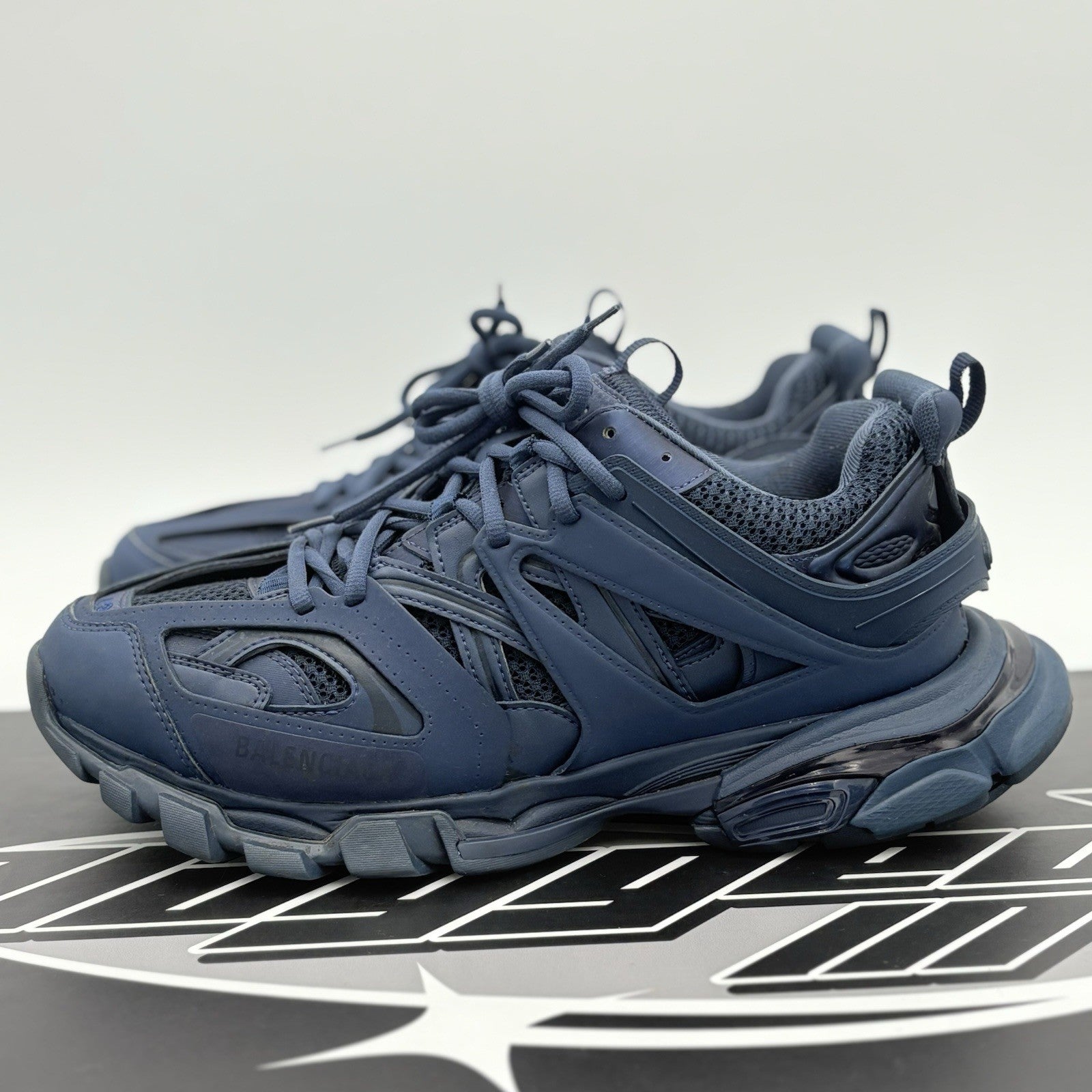 Size 43 (10 US) - Balenciaga Track Sneaker ' Blue Pearl ' | SUPER CLEAN!