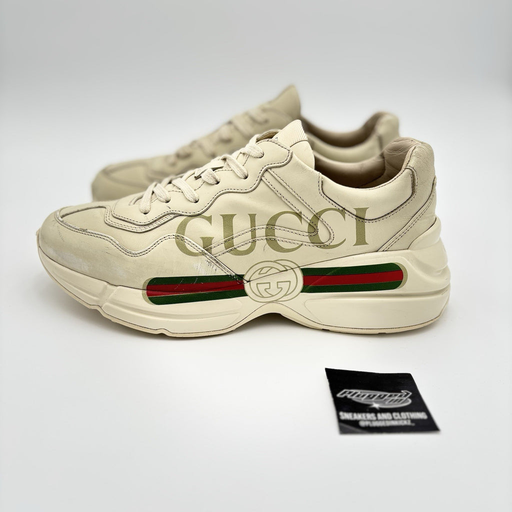 Size 7.5 (8 US) - Gucci Rhyton GG  ' Gucci Logo '