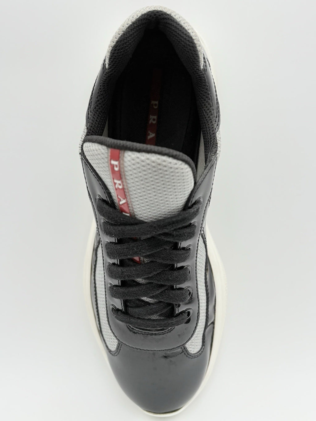 Size 6 UK (7 US) - Prada Americas Cup ' Black Grey ' | GREAT CONDITION!