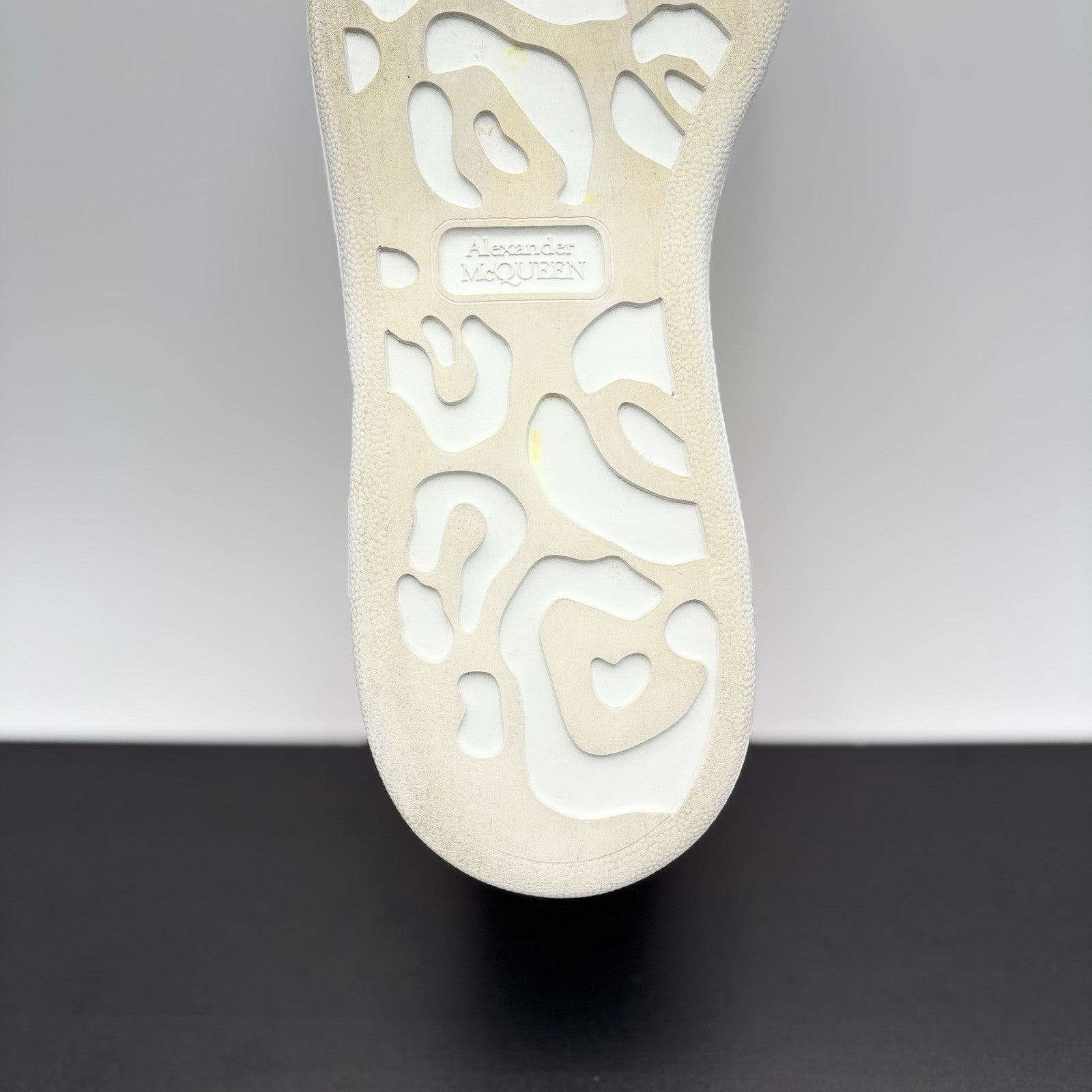Size 41 (8 US) Alexander McQueen ' White, Pink Snake Print ' | GREAT CONDITION!
