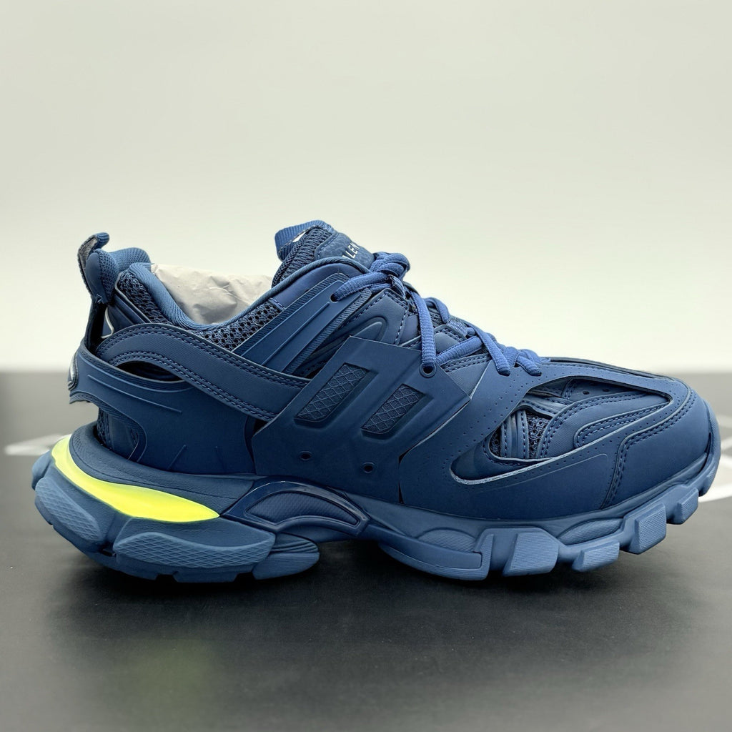 Size 41 (8 US) - Balenciaga Track LED Sneaker ' Navy ' | BRAND NEW!