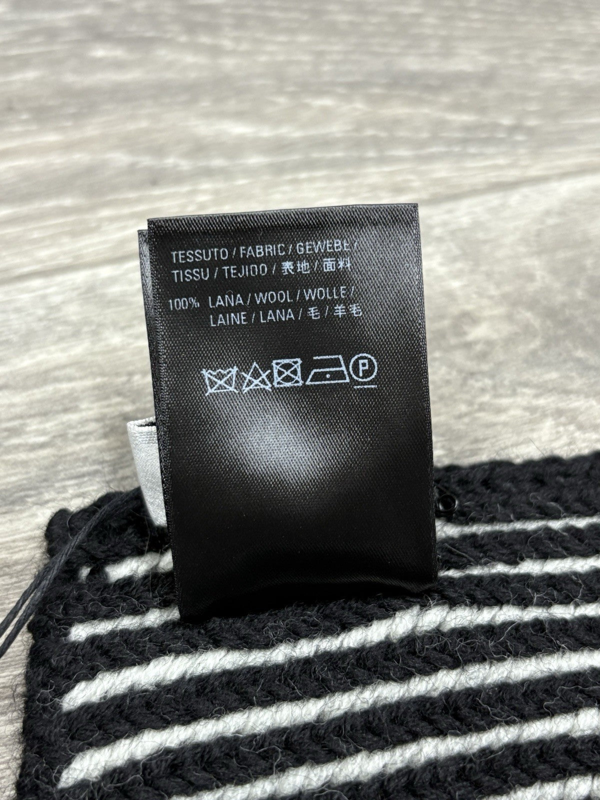Balenciaga Logo Printed Wool Scarf | NEW!