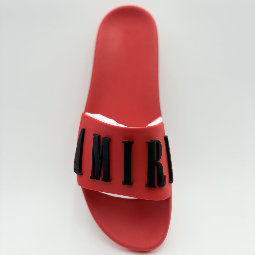 Size 45 - Amiri Logo Slides ' Red ' | BRAND NEW!