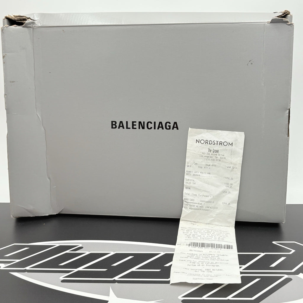 Size 44 (11 US) - Balenciaga Track Sneaker ' Orange Grey ' | GREAT CONDITION!