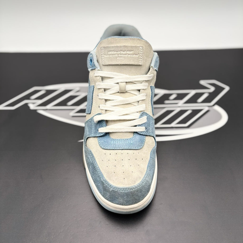 Size 45 EU (12 US) - Off-White Out of Office Suede ' Light Blue, White ‘