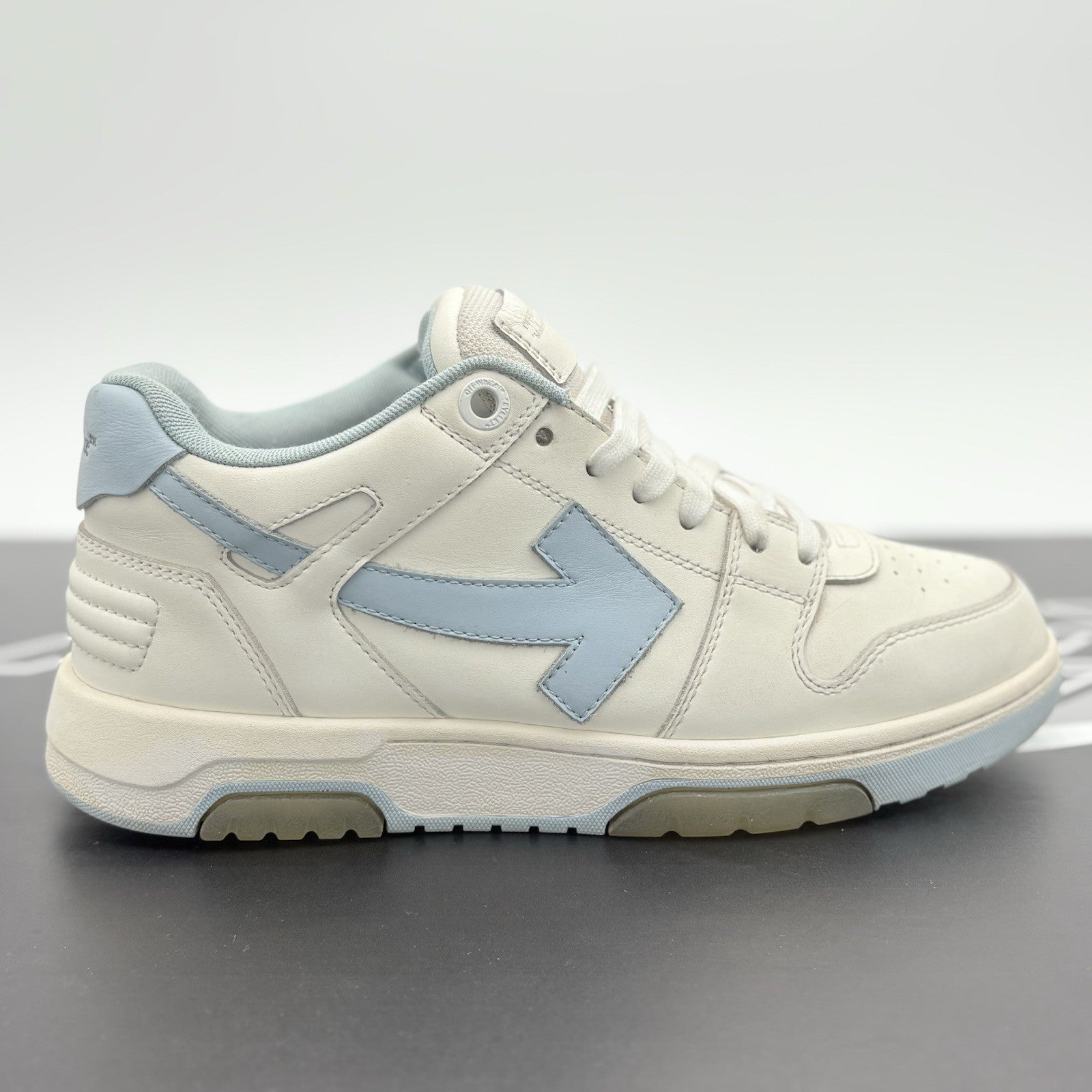 Size 41 (8 US) Off-White Out of Office ' White Light Blue ' | GOOD CONDITION!