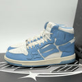 Size 44 (11 US) - Amiri Skel High Top ' Powder Blue White ' | GREAT CONDITION!
