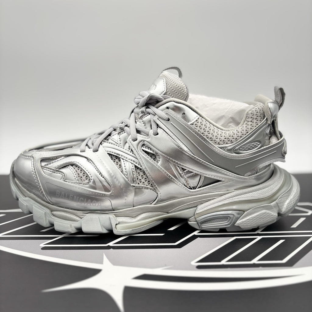 Size 42 EU (9 US) - Balenciaga Track ' Triple Silver ' | BRAND NEW!