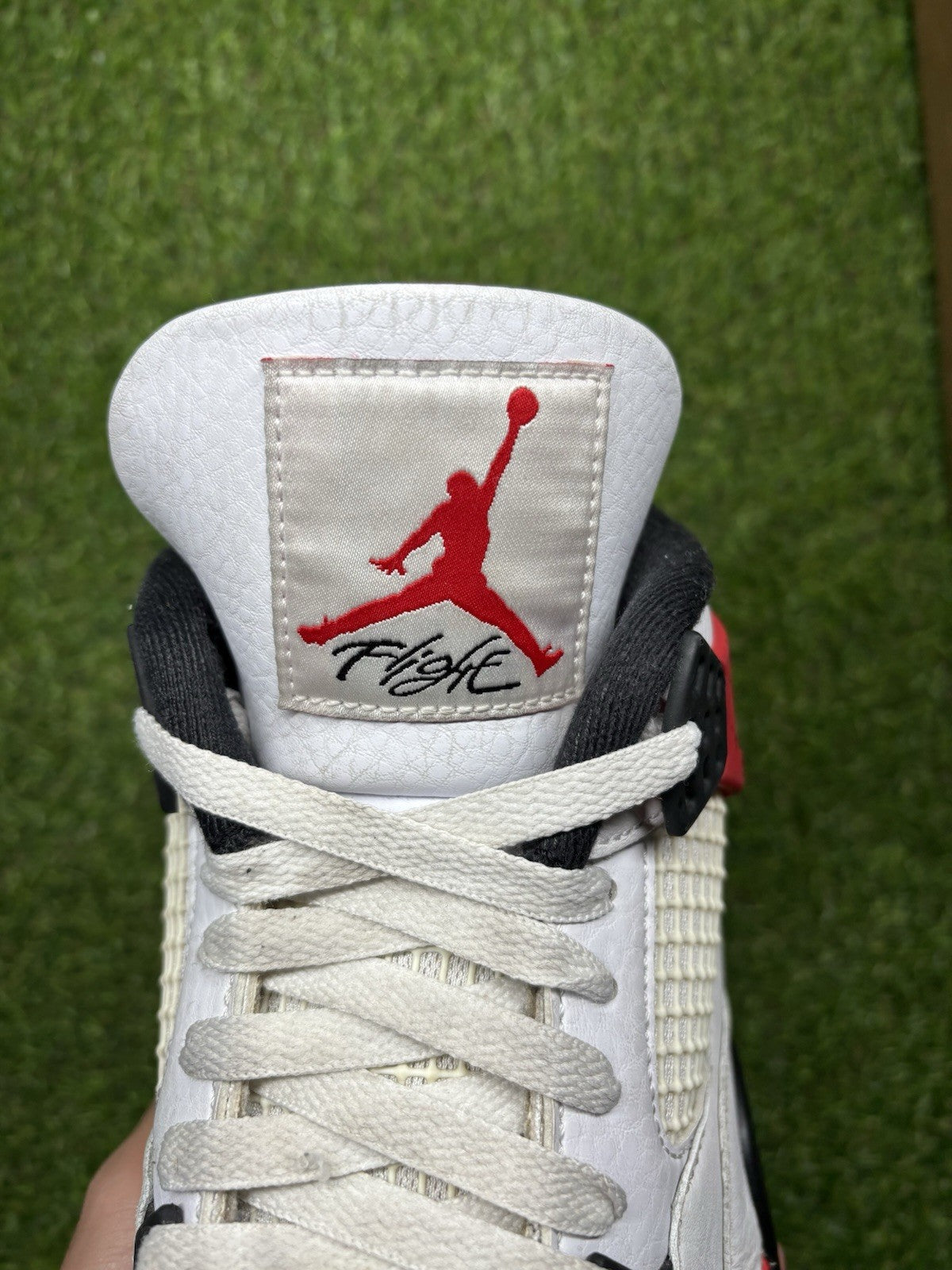 Size 10 - Jordan 4 Retro Mid Red Cement | GOOD CONDITION!