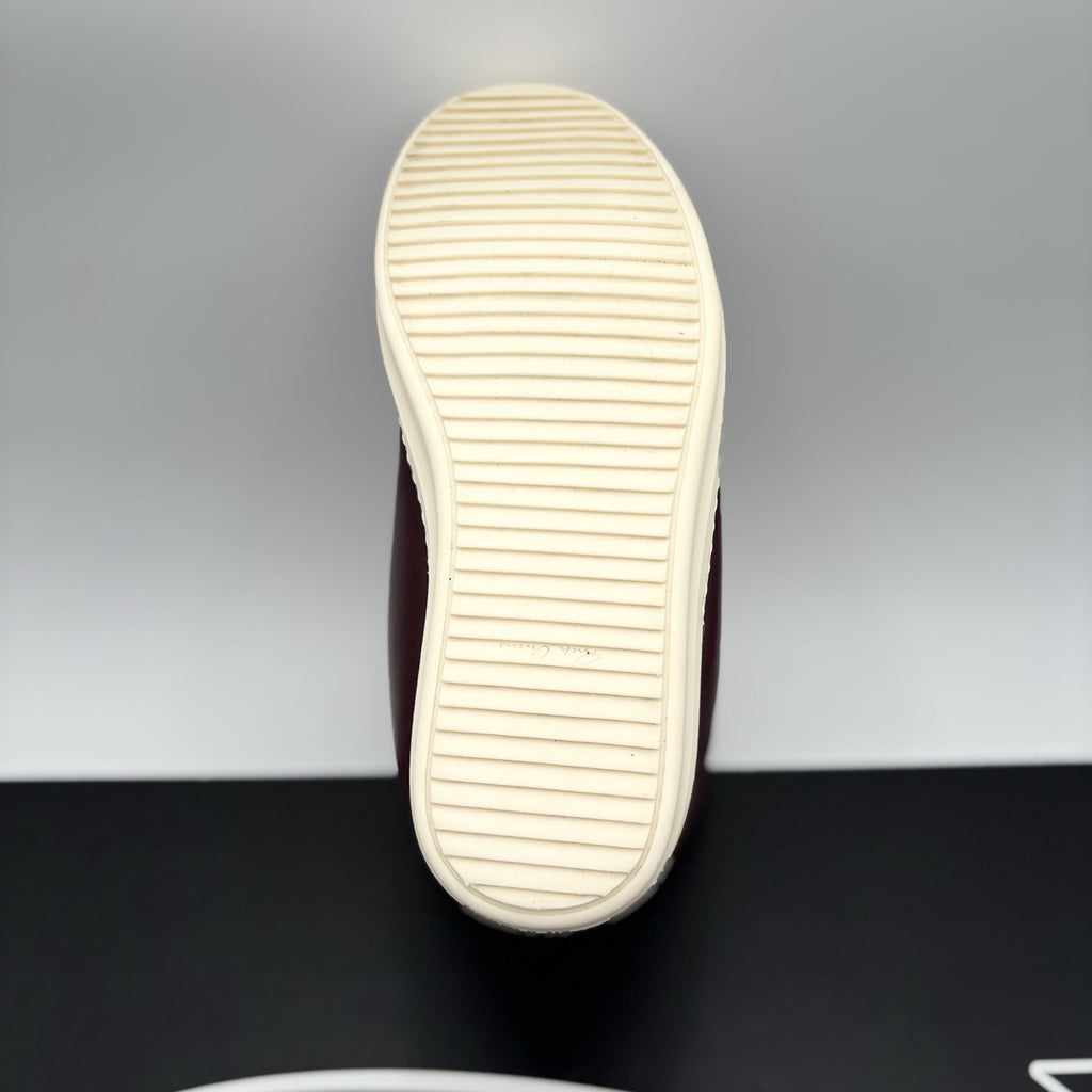 Size 41 (8 US) - Rick Owens Jumbo Lace Padded Ramones ' Amethyst ' | SUPER CLEAN