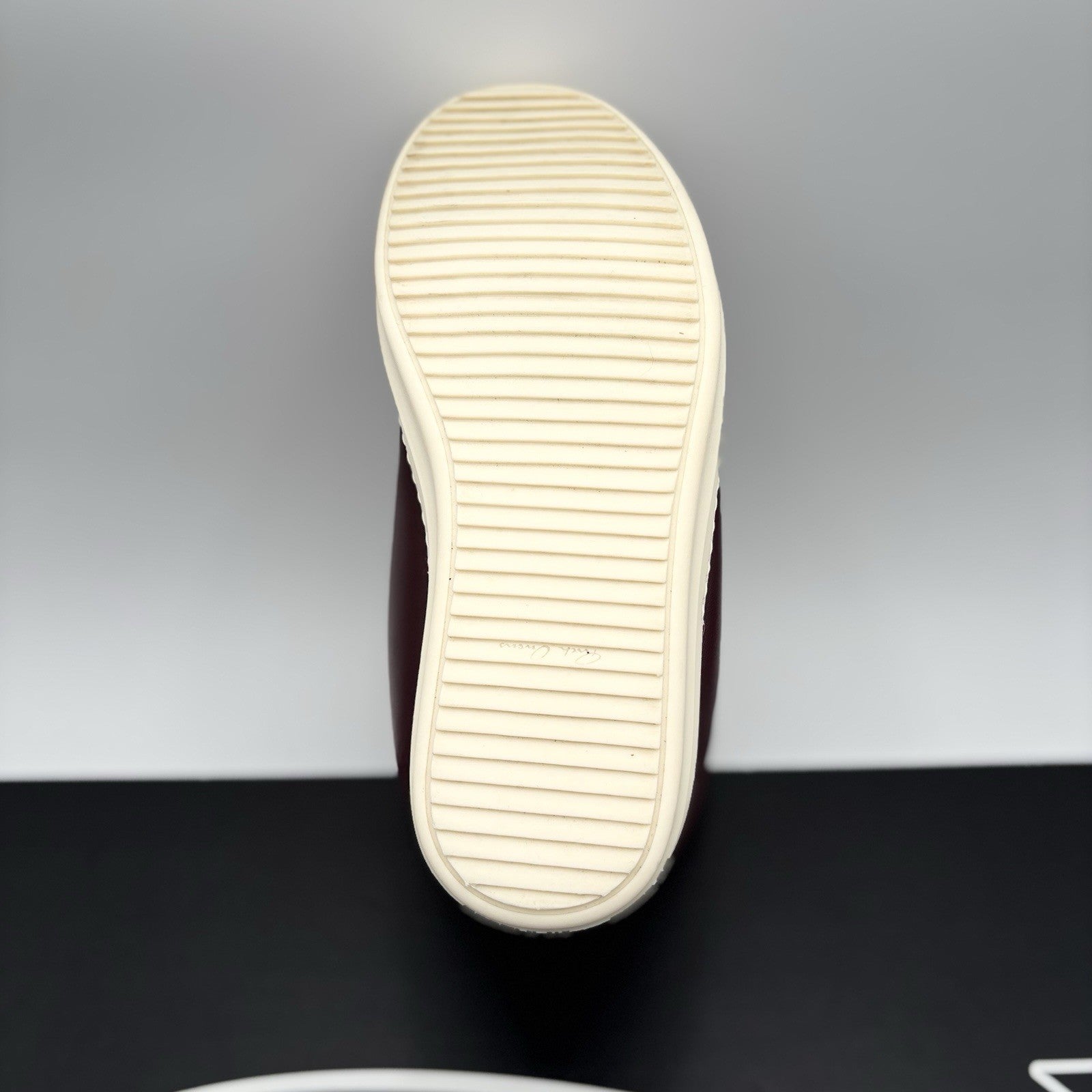 Size 41 (8 US) - Rick Owens Jumbo Lace Padded Ramones ' Amethyst ' | SUPER CLEAN