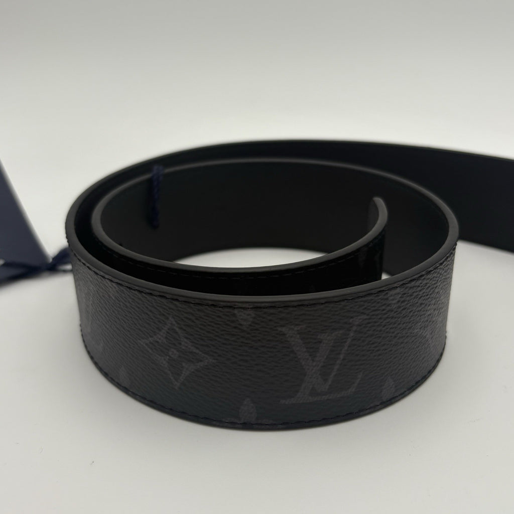 Louis Vuitton Monogram Eclipse Matte Black Belt | BRAND NEW!