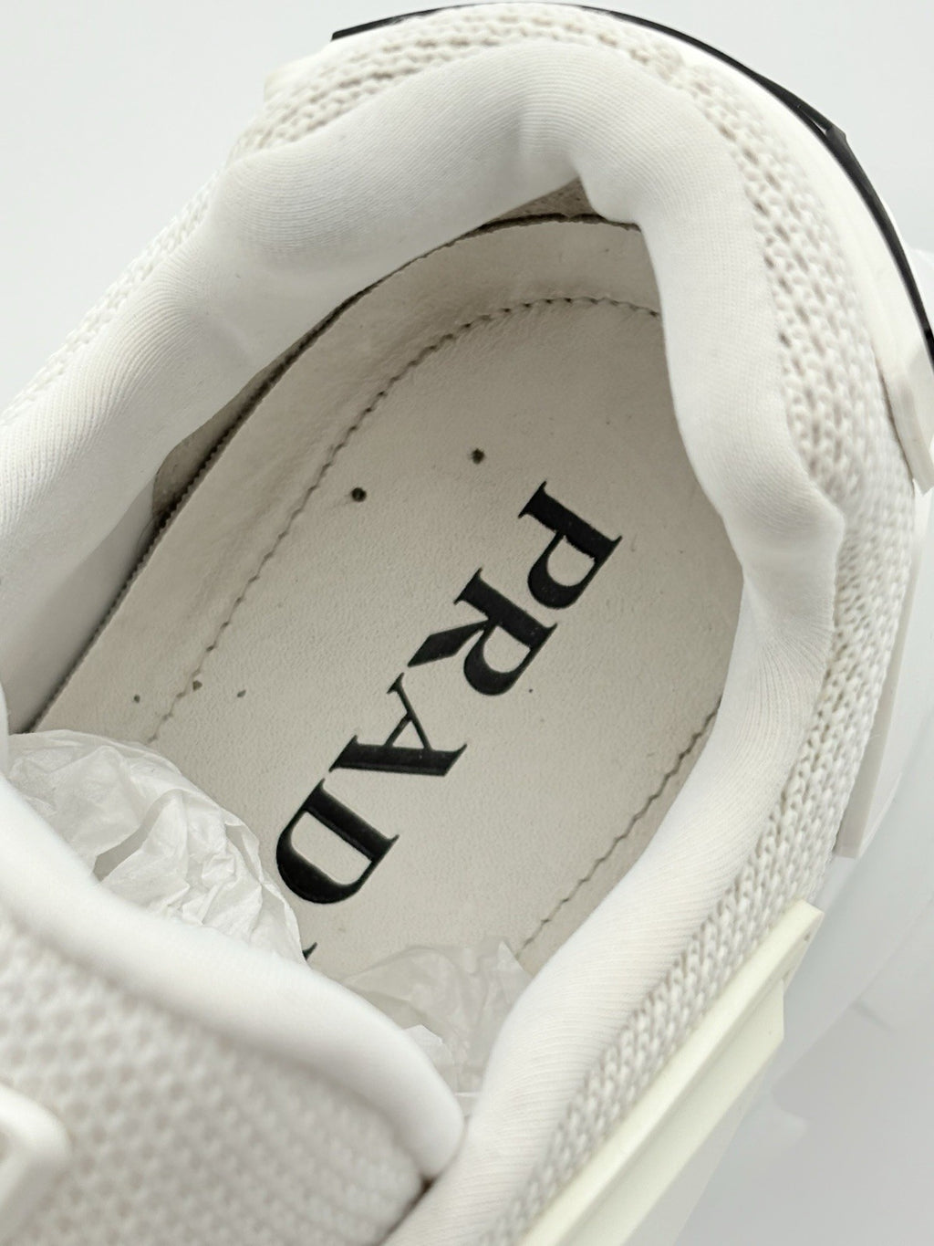 Size 8 UK (9 US) - Prada Cloudbust Thunder ' White ' | GREAT CONDITION!