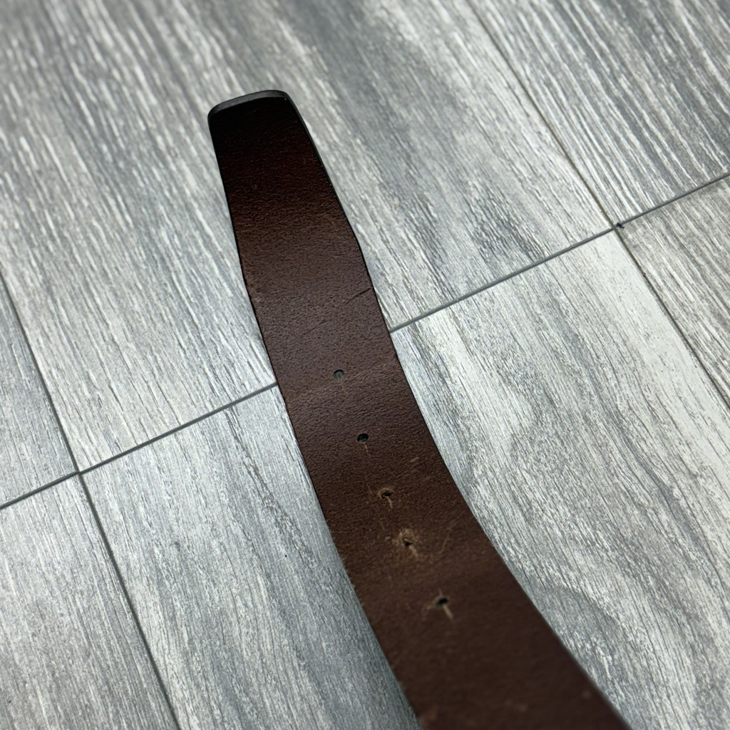 Dolce & Gabbana DG Logo Belt ' Brown ' | GOOD CONDITION!