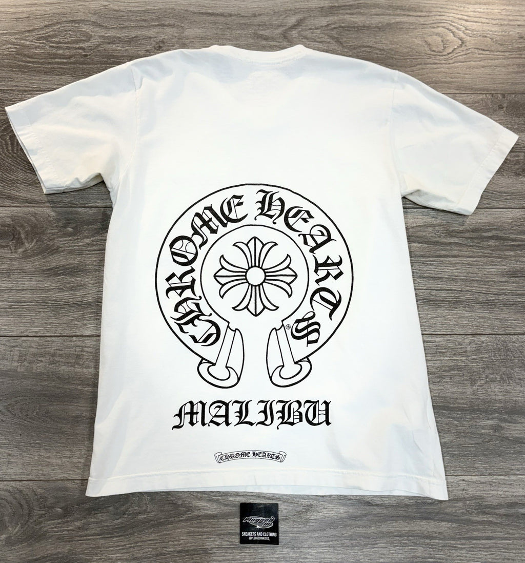Size Medium - Chrome Hearts Malibu Exclusive T-Shirt ' White ' | GREAT COND!