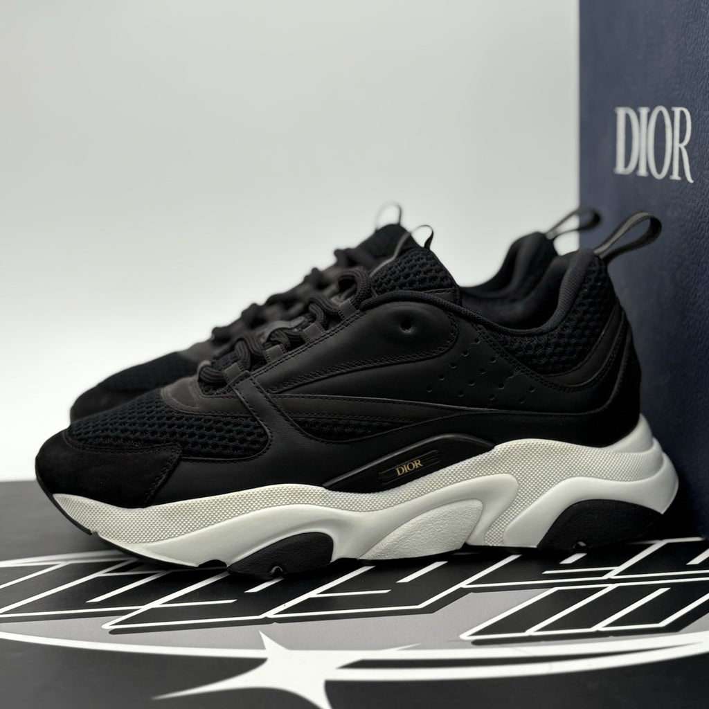 Size 41.5 (8.5 US) - Dior B22 Sneaker ' Black White ' | SUPER CLEAN!