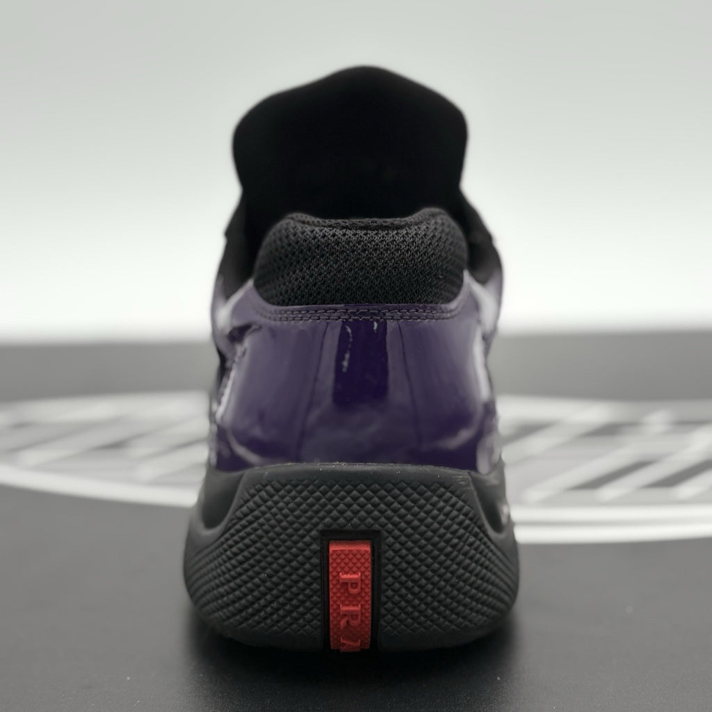 Size 8 UK (9 US) - Prada Americas Cup ' Violet Black ' | SUPER CLEAN!