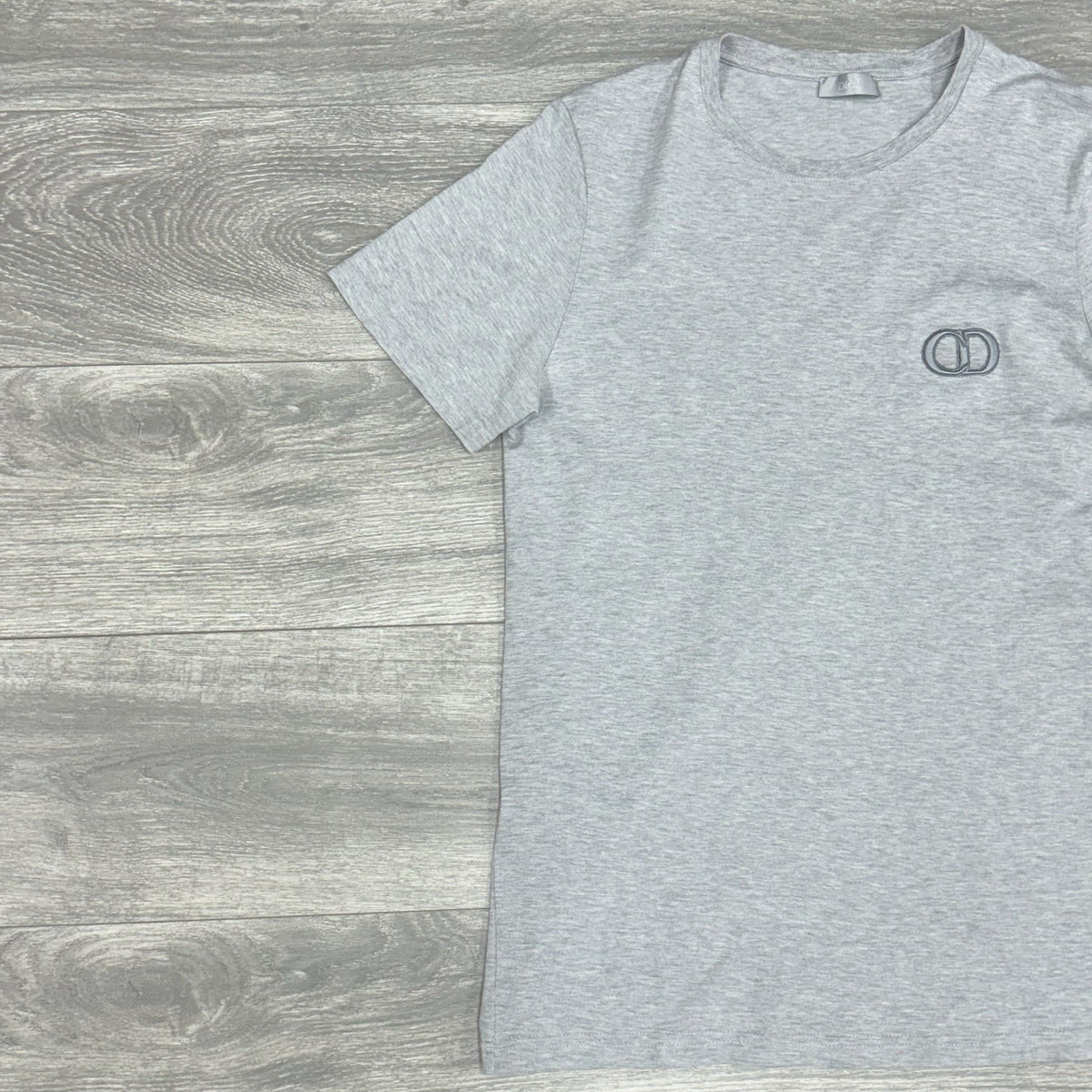 CD Icon Logo Cotton T-Shirt Grey — photo 2