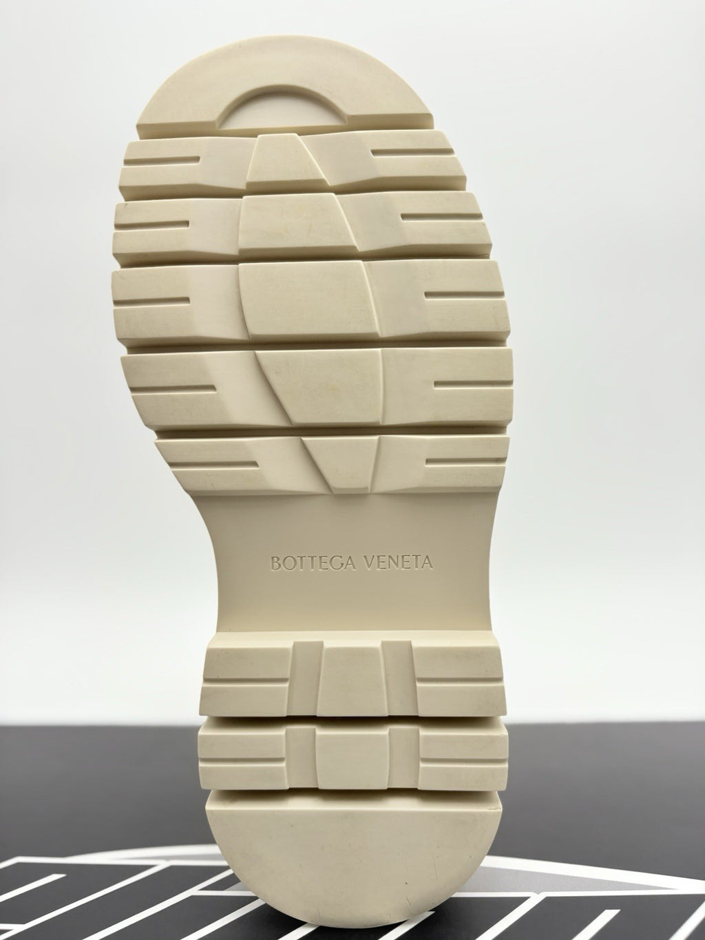Size 40 (7 US) - Bottega Veneta Tire Boot ' Sea Salt ' | GREAT CONDITION!