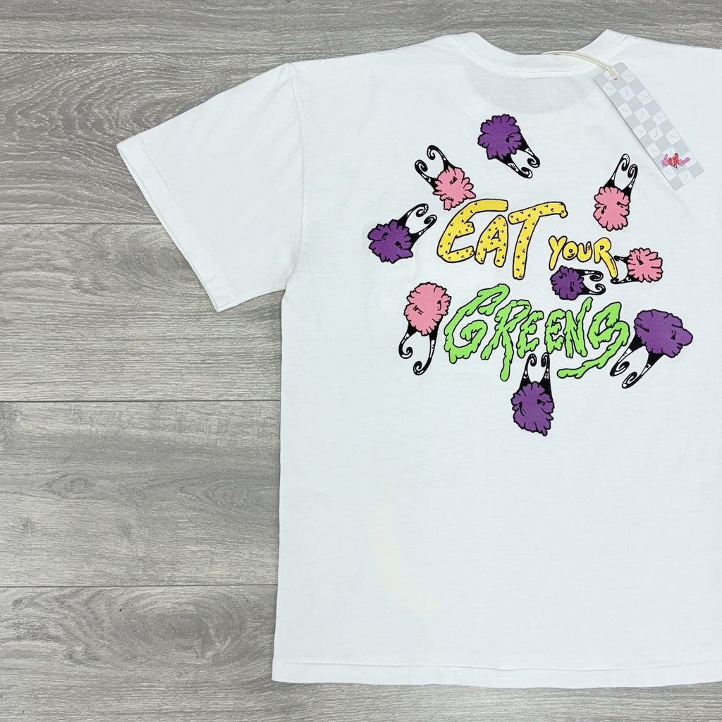 Size M - Anti Promo Eat Your Greens T-Shirt ' White ' | BRAND NEW!