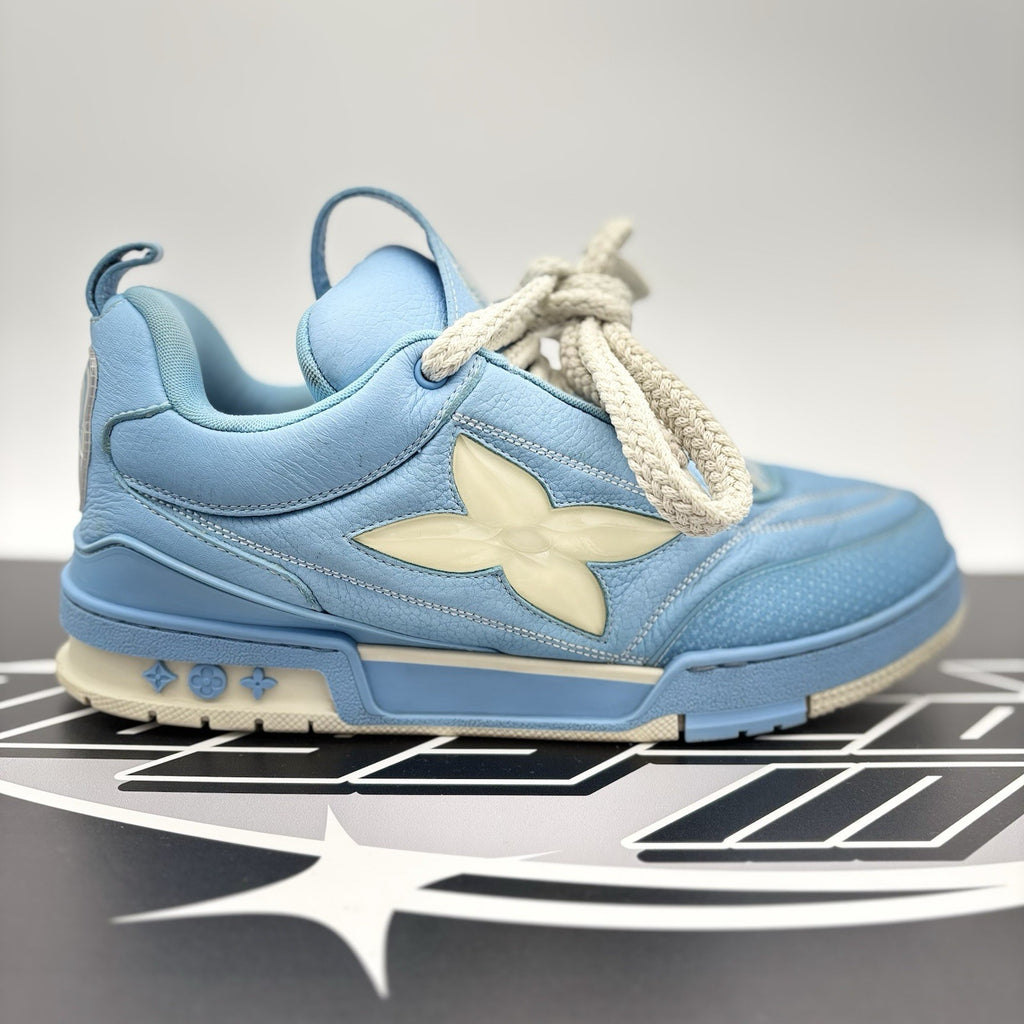 Size 9.5 LV (10.5-11 US) Louis Vuitton Skate ' Sky Blue ' | GOOD CONDITION!