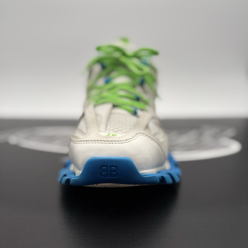 Size 45 (12 US) - Balenciaga Track ' White Blue Green ' | GREAT CONDITION!
