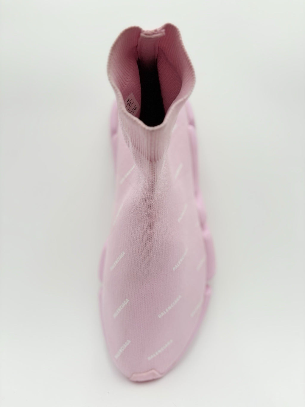 Size 41 - Balenciaga Speed 2.0 Logo All Over ' Pink ' | GREAT CONDITION!