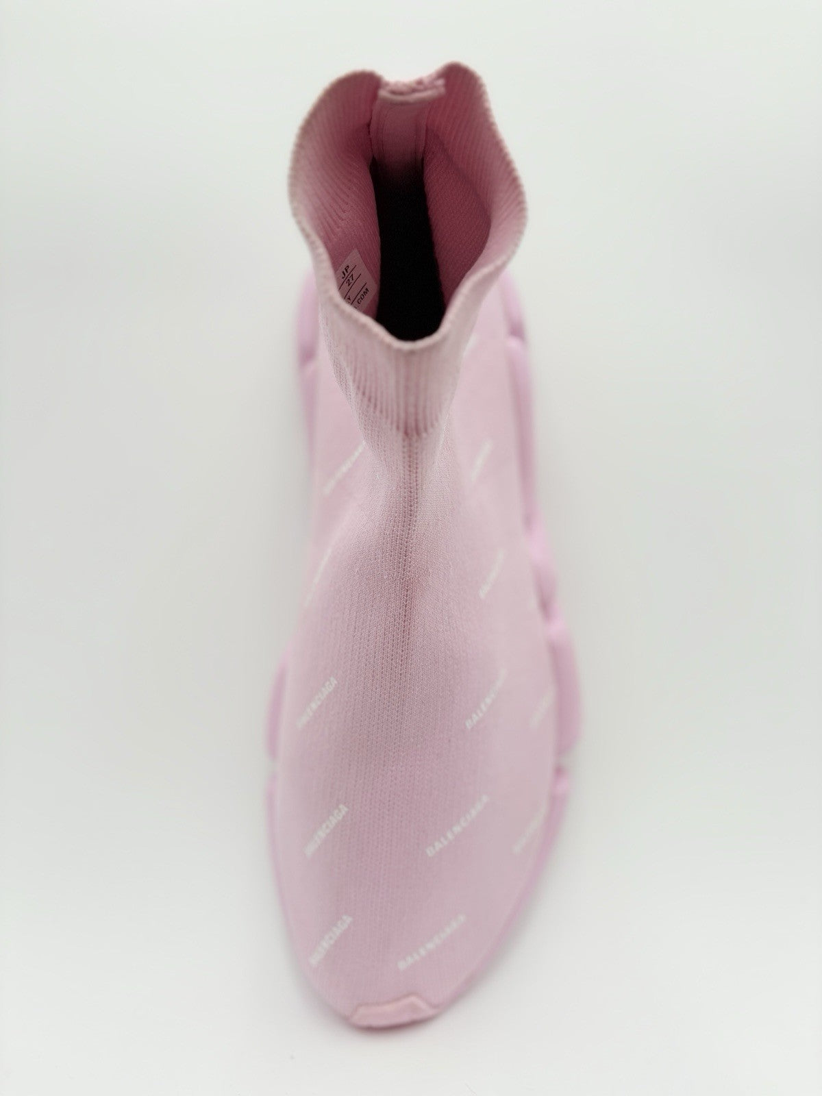 Size 41 - Balenciaga Speed 2.0 Logo All Over ' Pink ' | GREAT CONDITION!