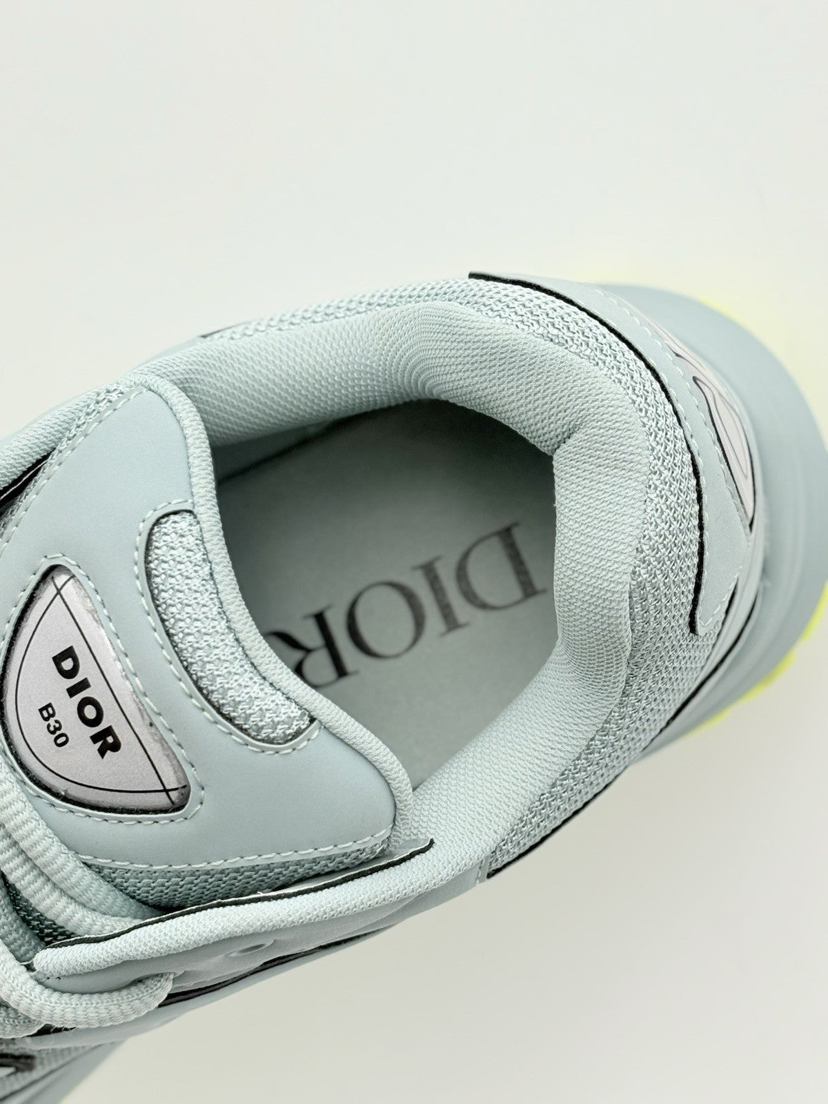 Size 41 (8 US) Dior B30 Reflective CD30 ' Blue Neon Yellow ' | EXCELLENT COND!