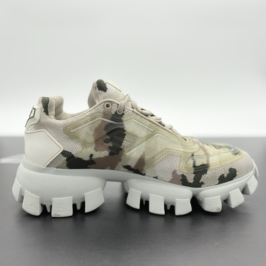 Size 7.5 UK (8.5 US) Prada Cloudbust Thunder Sneakers Men ' Camo ' | GREAT COND!