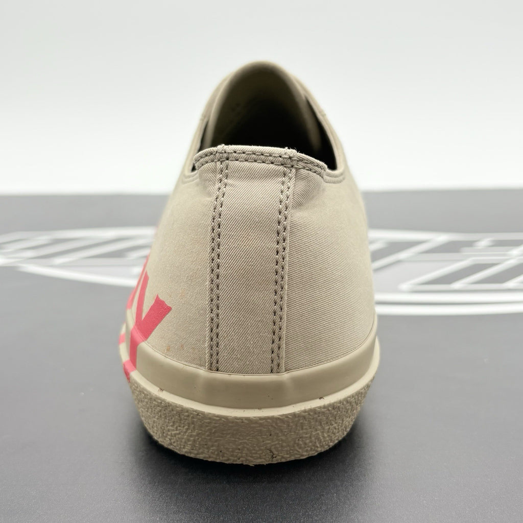 Size 44 (11 US) - Burberry Gabardine Low Top ' Beige Red ' | SUPER CLEAN!