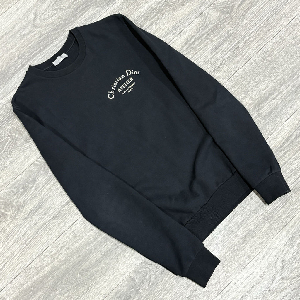 Size XS - Dior Homme Atelier Sweatshirt ' Black ' | SUPER CLEAN!