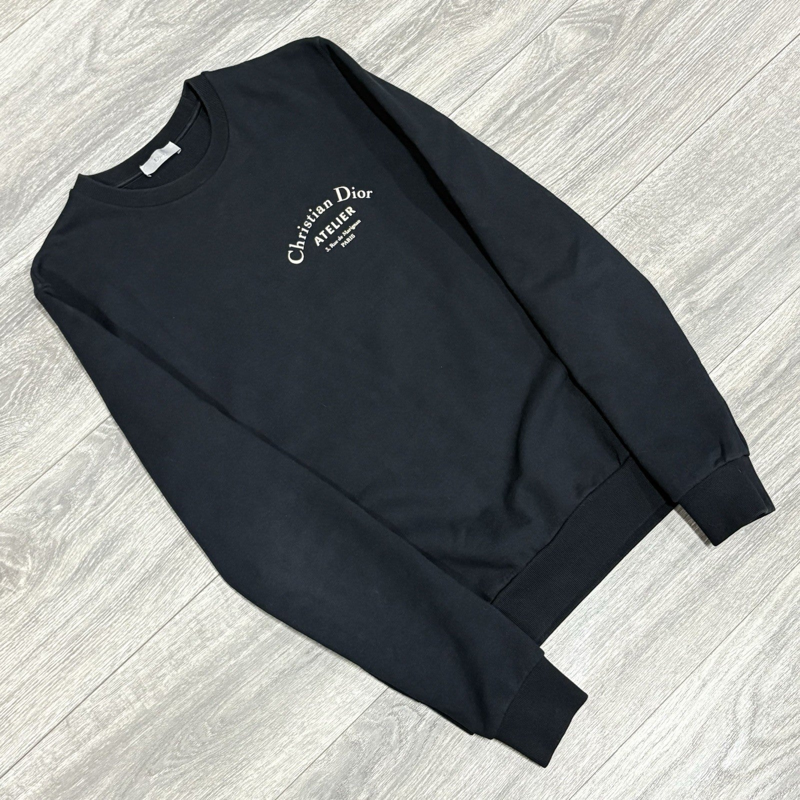 Size XS - Dior Homme Atelier Sweatshirt ' Black ' | SUPER CLEAN!
