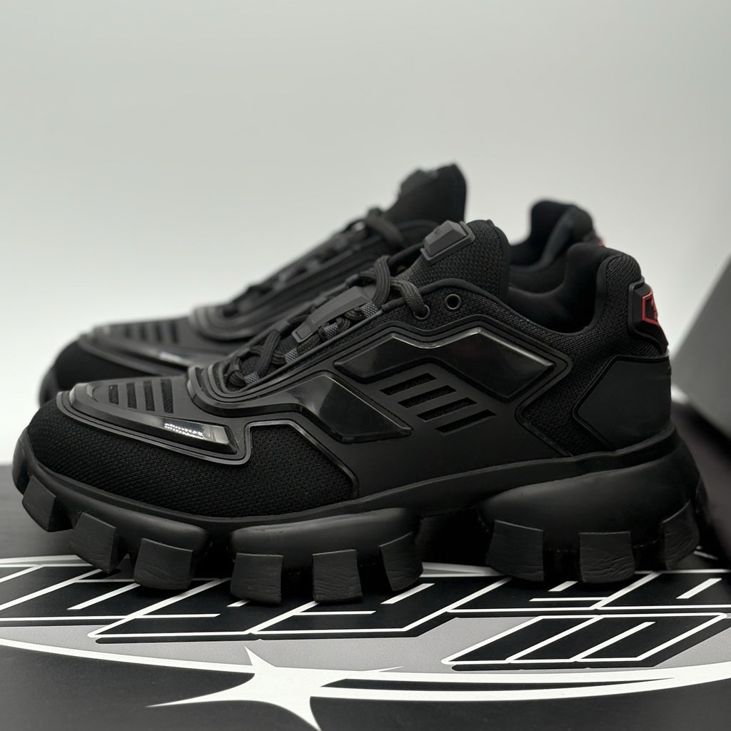 Size 7 UK (8 US) - Prada Cloudbust Thunder ' Black ' | GREAT CONDITION!