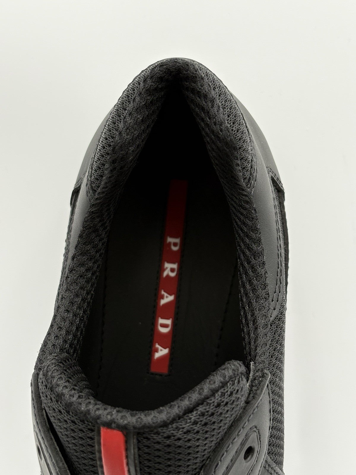 Size 8 UK (9 US) - Prada Americas Cup ' Black ' | EXCELLENT CONDITION!