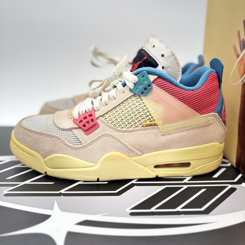 Size 9 - Jordan 4 Retro x Union LA Mid Guava Ice | GREAT CONDITION!