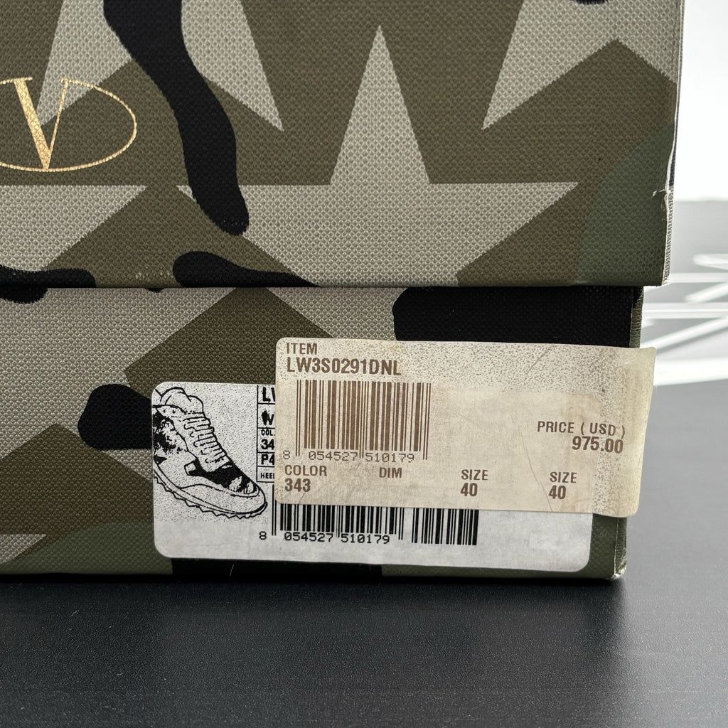 Size 40 EU (7 US) - Valentino RockRunner ‘ Camo Star ‘ | GREAT CONDITION!