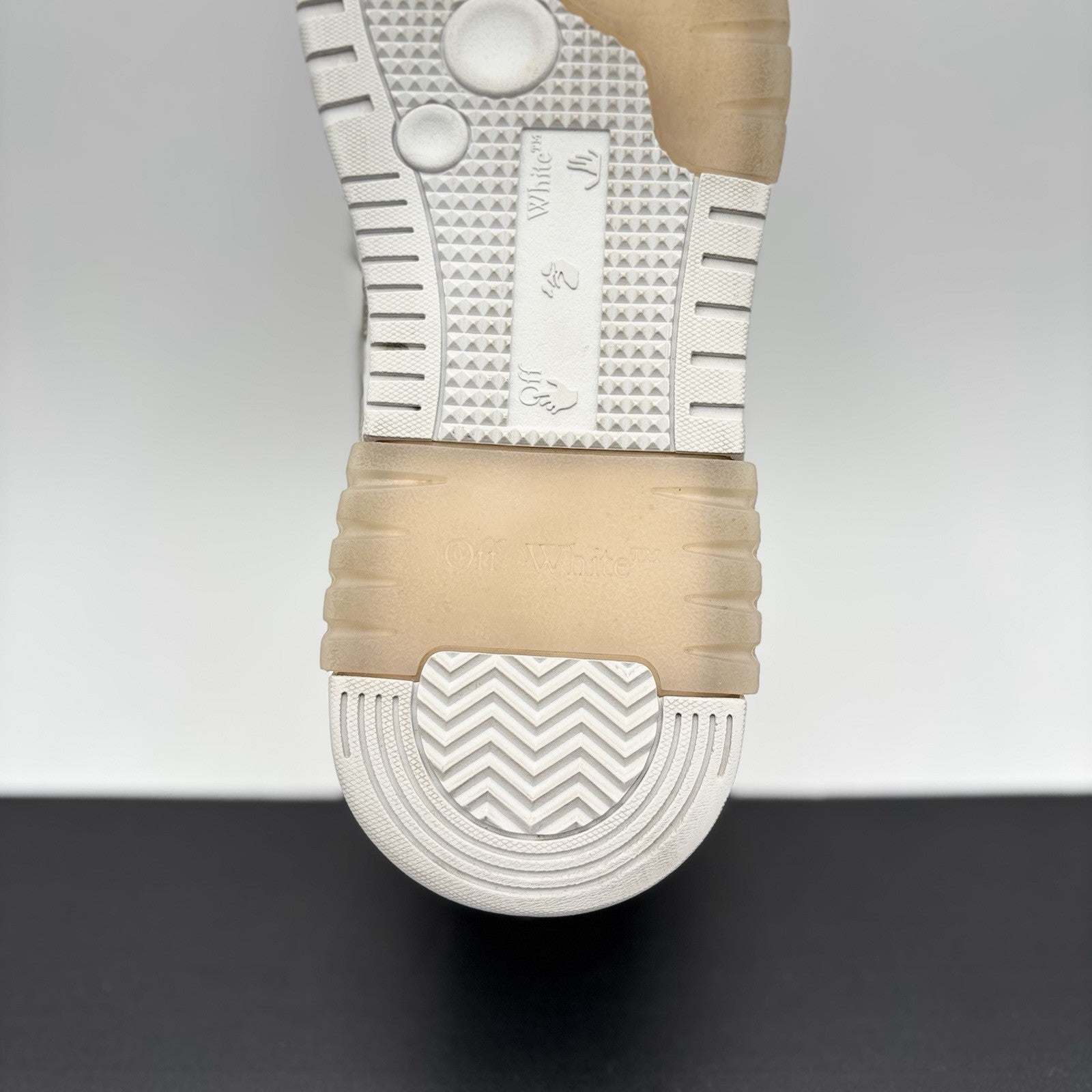 Size 43 (10 US) Off-White Out of Office ' Grey White ' | GREAT CONDITION!